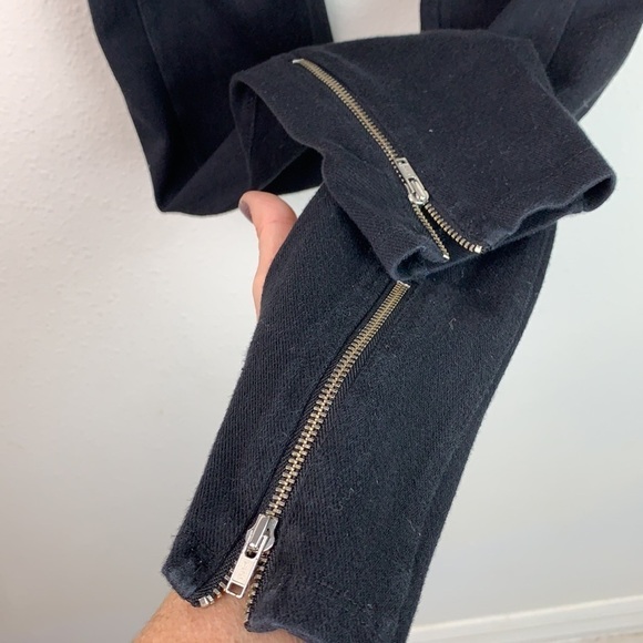 Lysse hip & belly slimming high waist stretch twill jeggings zipper ankle EUC - Picture 2 of 9